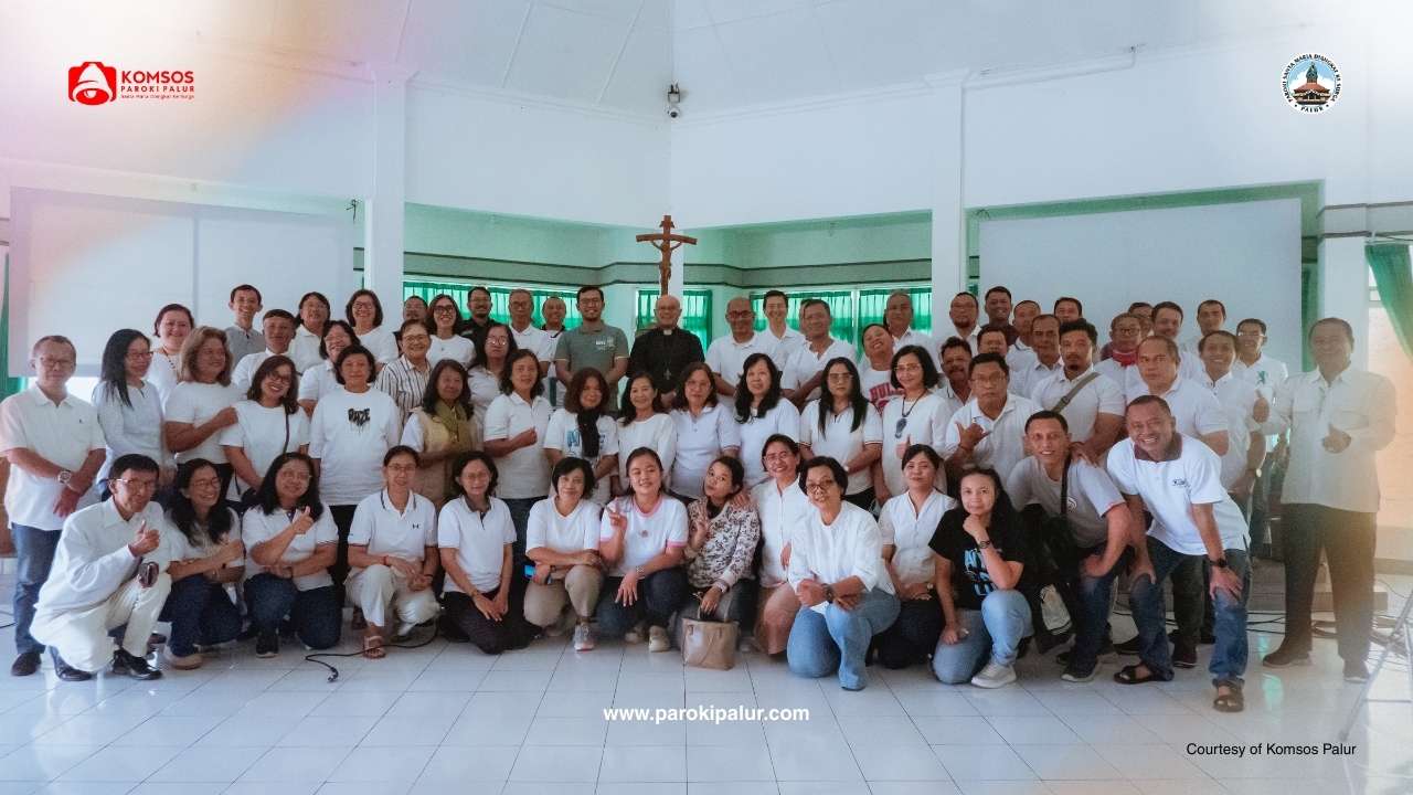 Para pelayan DPP Palur siap pulang membawa semangat rekoleksi bagi pelayanan di Paroki