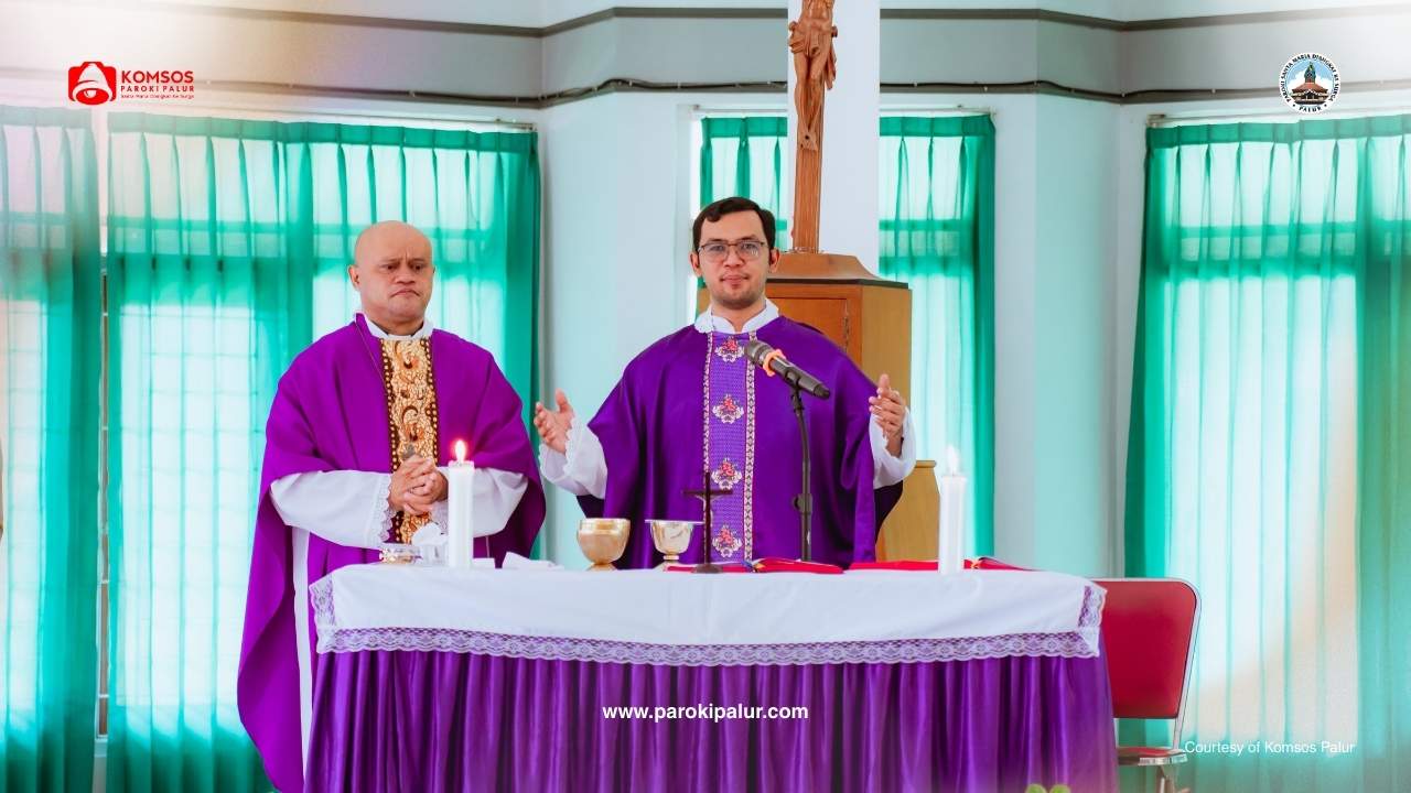 Perayaan Ekaristi sebagai Penutupan Rekoleksi Pembekalan DPP